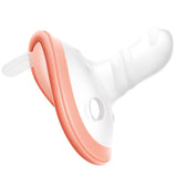 Garkoko Thumb-Shape Baby Pacifier 0–6 Months, Transparent, 1-Pack